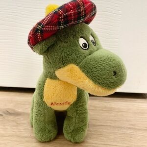 Nessie Loch Ness Monster Scottish Faithful Friends Plush Tartan Tam O’ Shanter